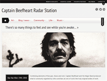 Tablet Screenshot of beefheart.com
